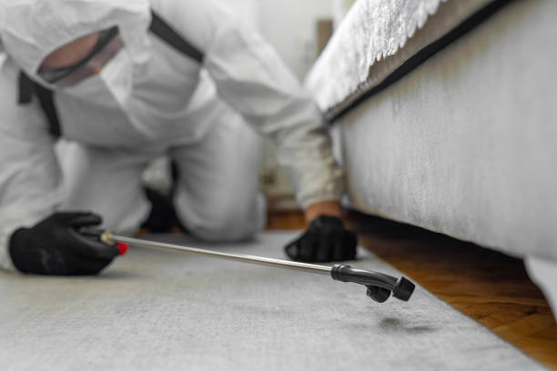 Professional Cockroach Control technician working in Standish, MI